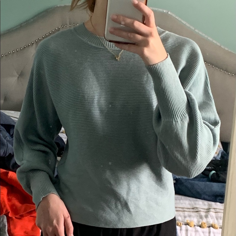 Light blue sweater